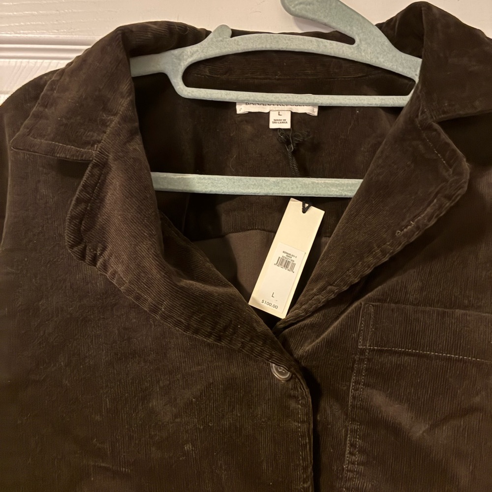 Banana Republic Dark Brown Women's Shirt - Picture 2 of 7